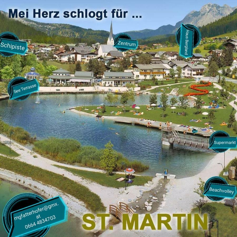 Appartements Haus Bergland ซังต์ มาร์ติน อัม เทนเนนเกอเบียร์เกอ ภายนอก รูปภาพ